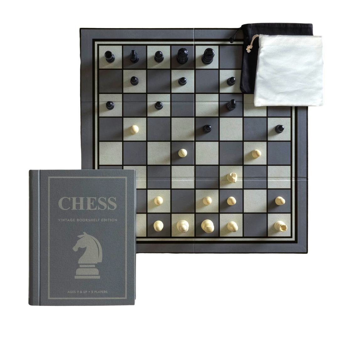 Chess Vintage Bookshelf Edition