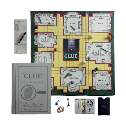 Clue Vintage Bookshelf Edition