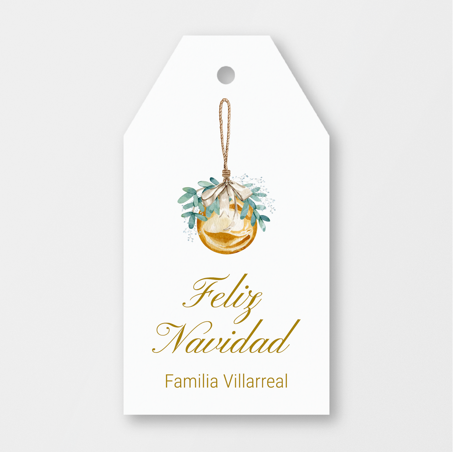 ETIQUETA DE DELICIAS NAVIDEÑAS