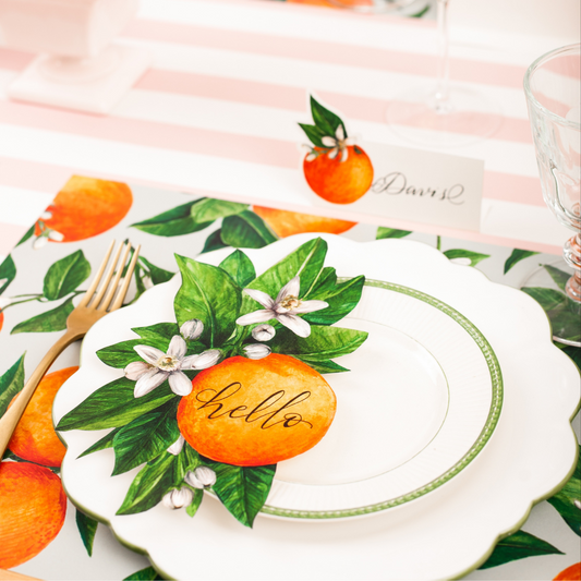 Orange Blossom Table Accent
