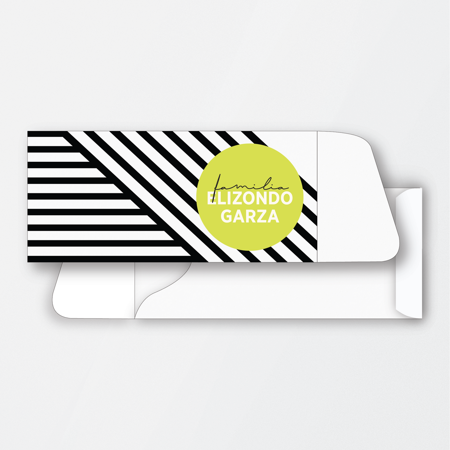 BILLETERO RAYAS BLANCAS Y NEGRAS