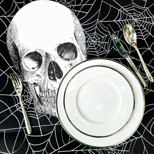Die Cut Skull Placemats