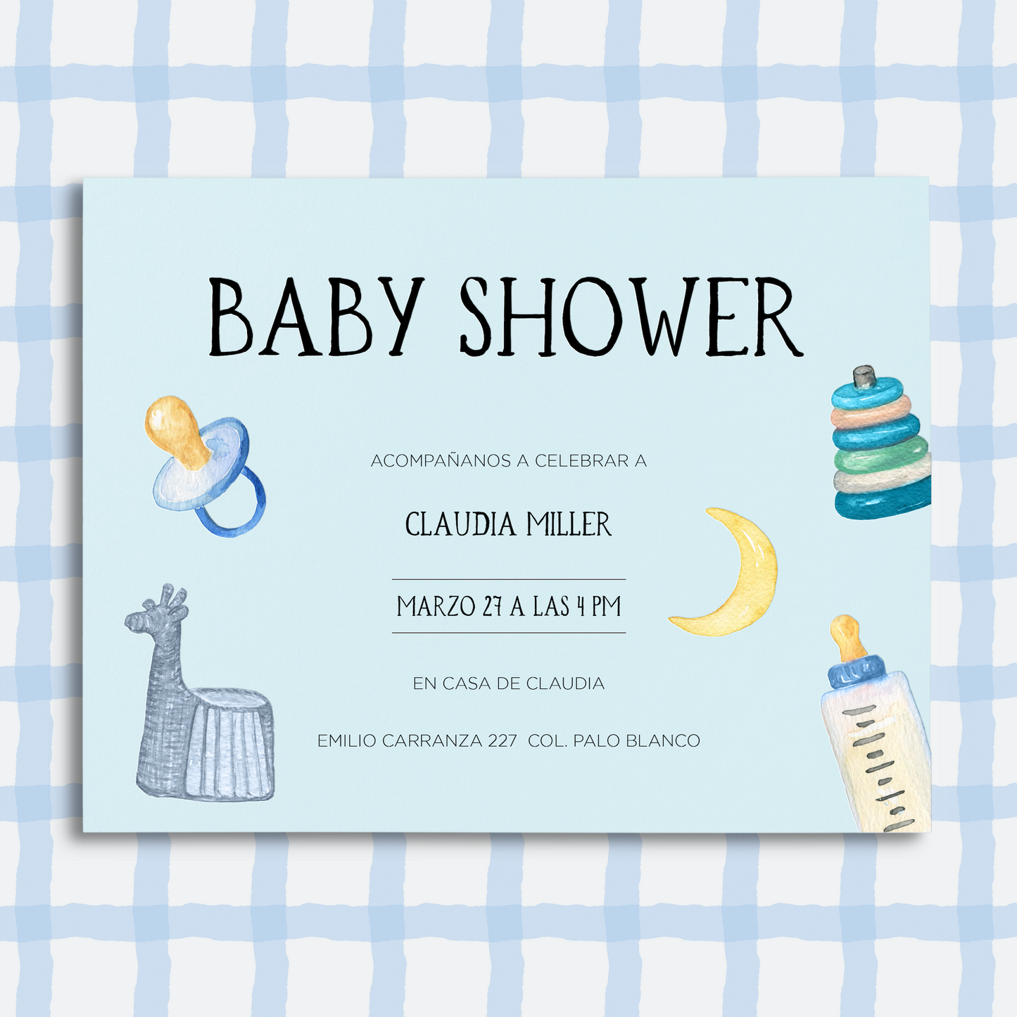 Baby Toys Invitation