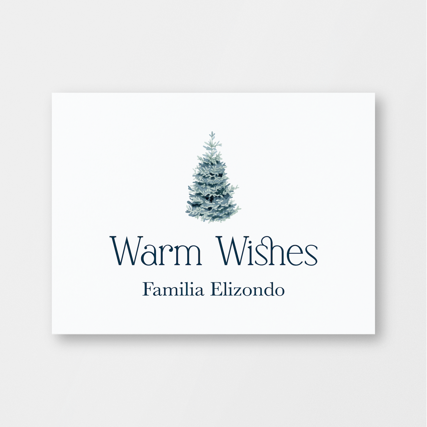 ÁRBOL DE NAVIDAD ACUARELA