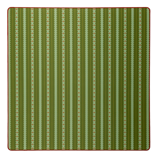 Fall Simply Scalloped Neoprene Mahjong Mat