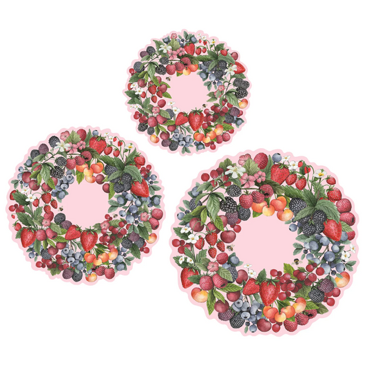 Wild Berry Serving Papers