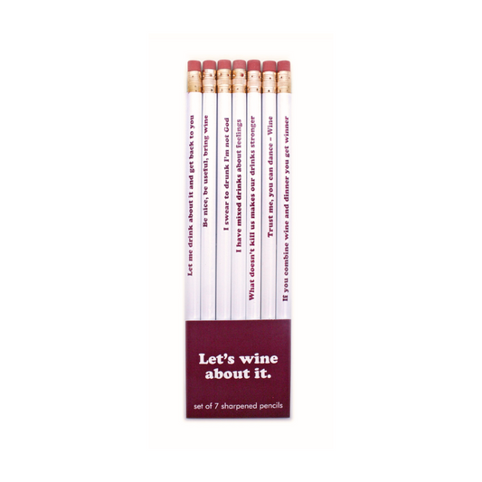 Let´s Wine about it Pencils