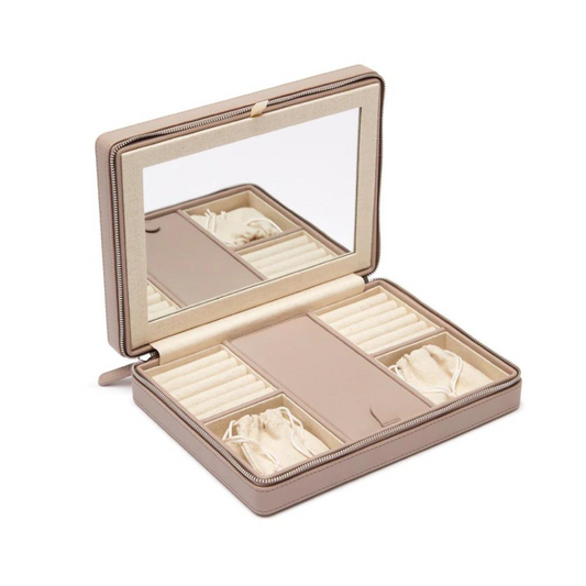 Croft Luna Large Jewelry Case (Grey)