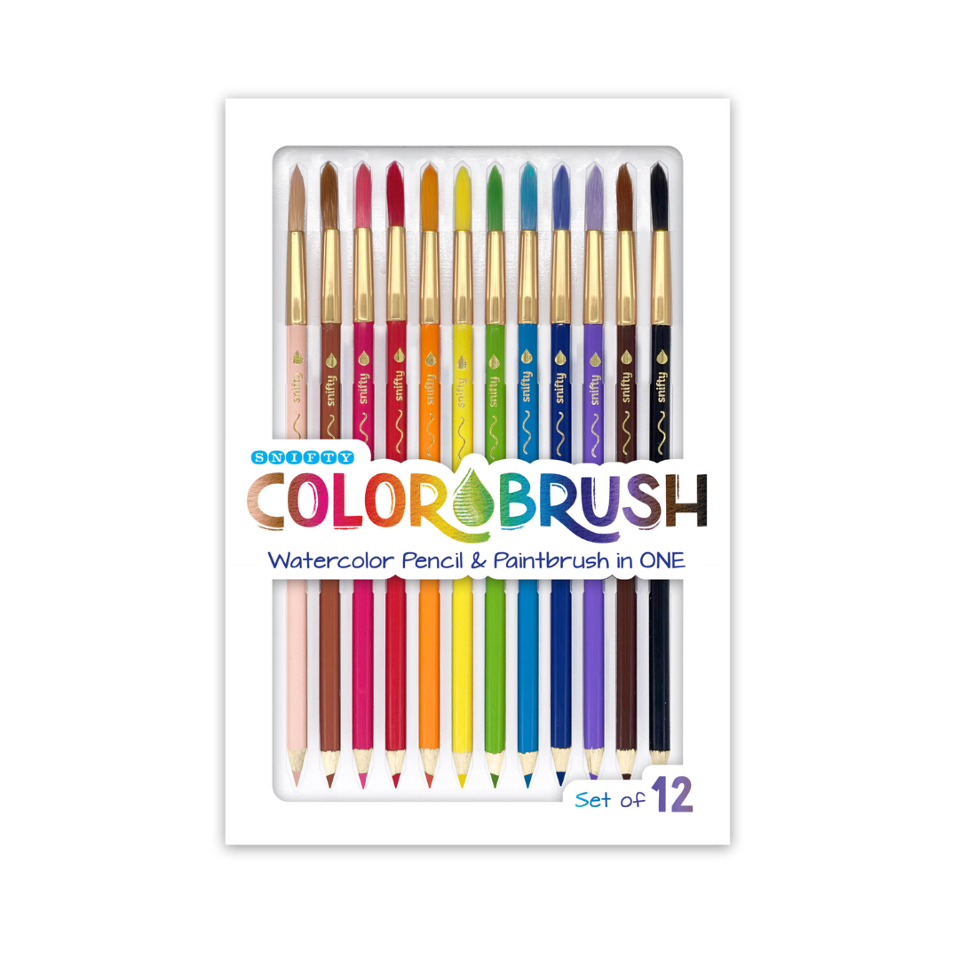 Colorbrush Watercolor Pencil & Paintbrush Set