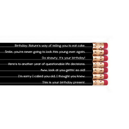 Happy Birthday Pencils