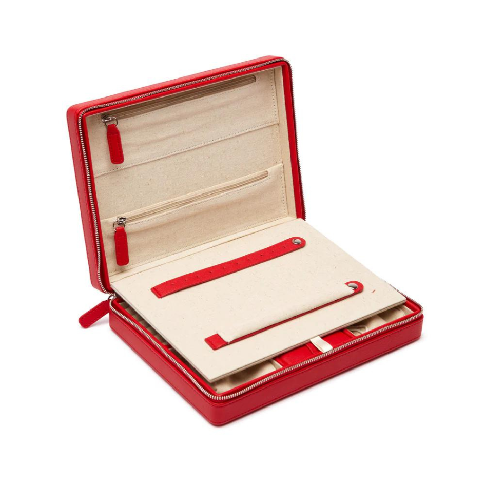Croft Luna Large Jewelry Case (Red)