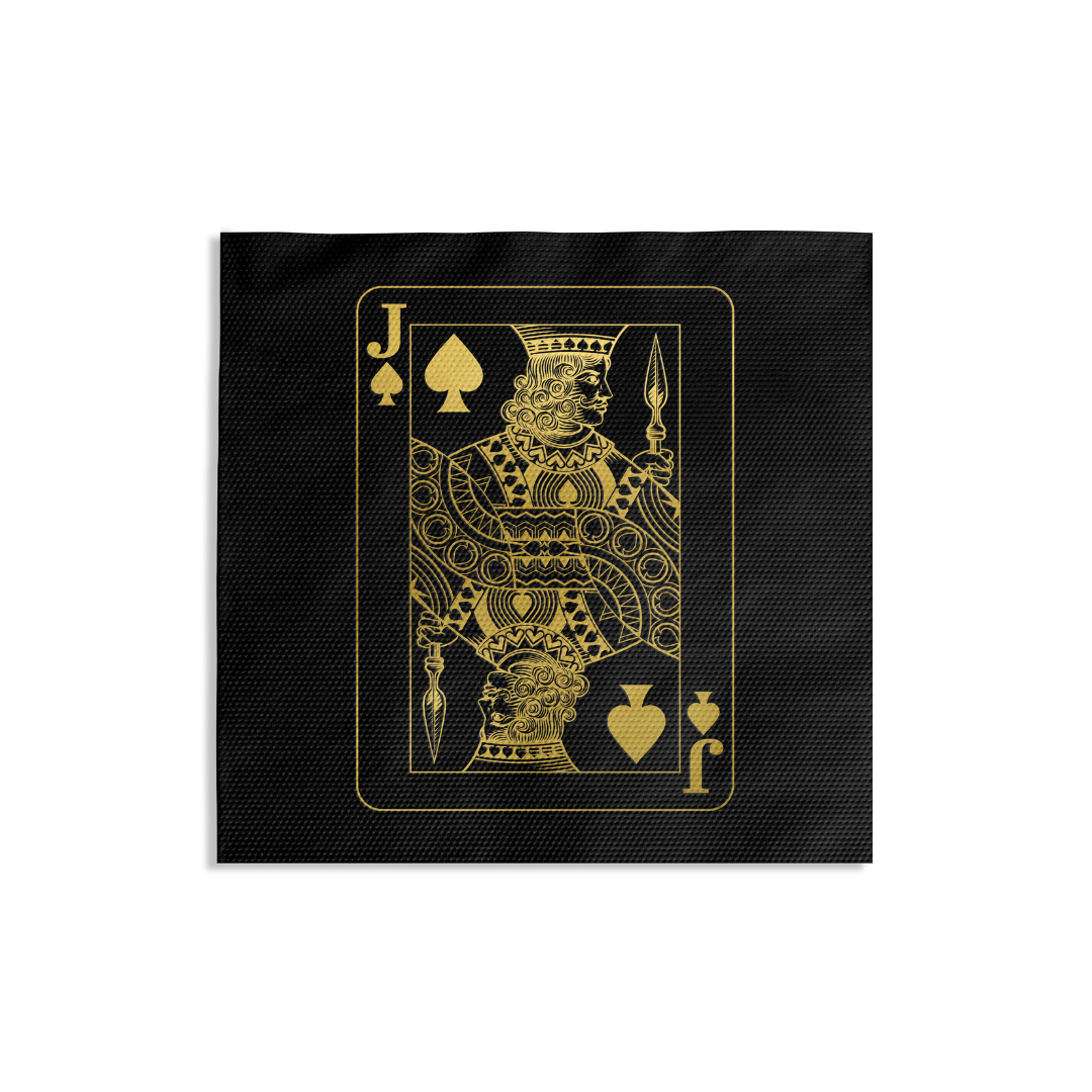 Jack of Spades Cocktail Napkin