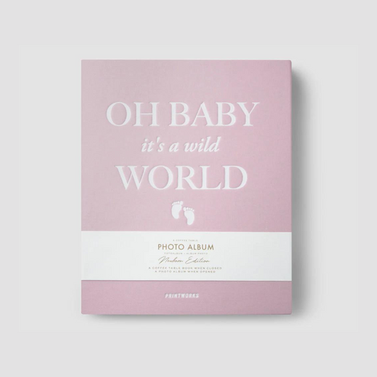 Photo Album - Baby Its a Wild World (pink)