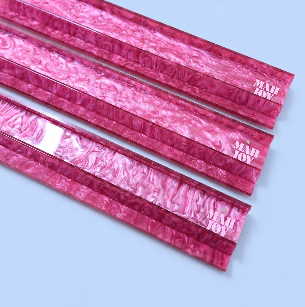Pink Candy Mahjoy Racks Set of 4