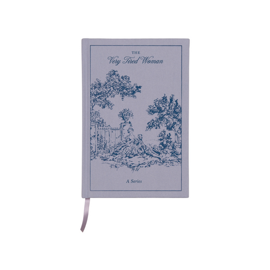The Very Tired Woman Bookstyle Notepad