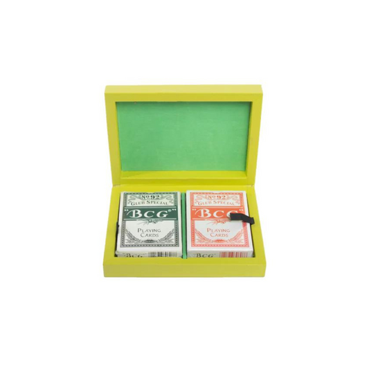 Ellen Poker Card Set (Lime)