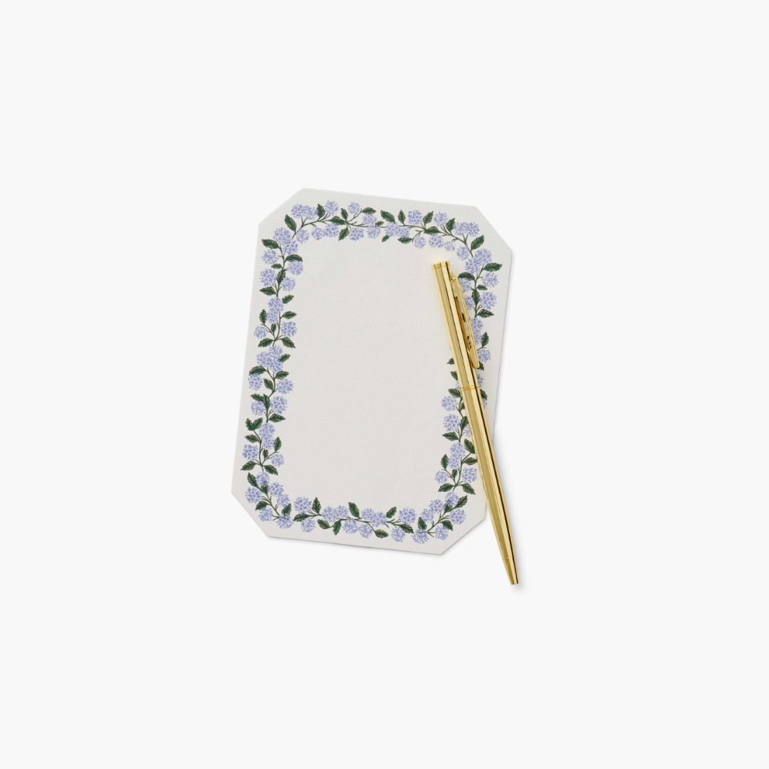 Hydrangea Note Writing Set