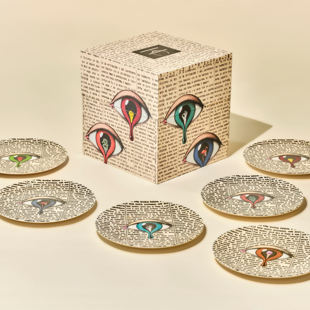 Set de Platos Ojos - Healthy Corde