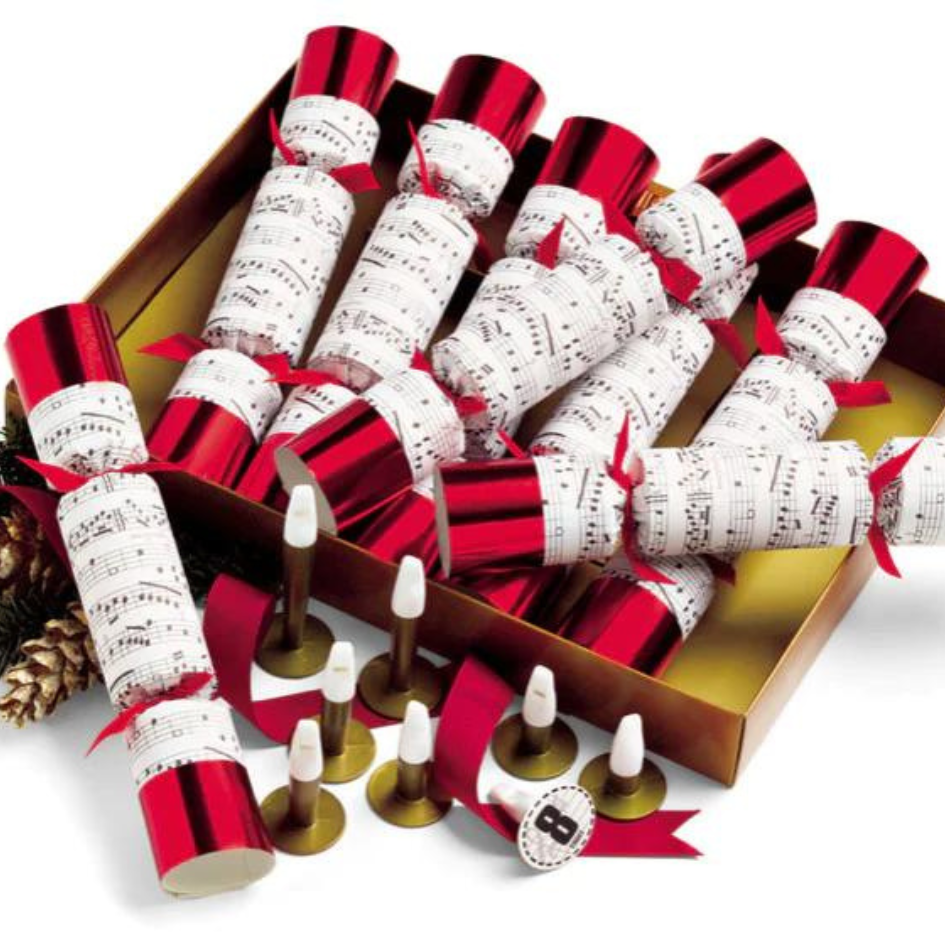 Musical Whistles christmas crackers
