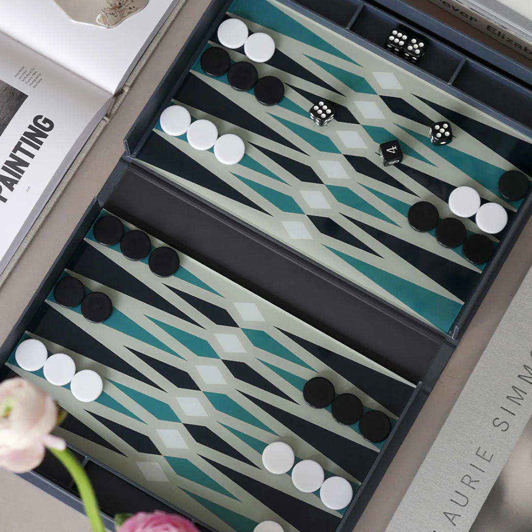 The Art of Backgammon (grey)