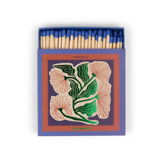 Jumbo Boxed Matches - Floral