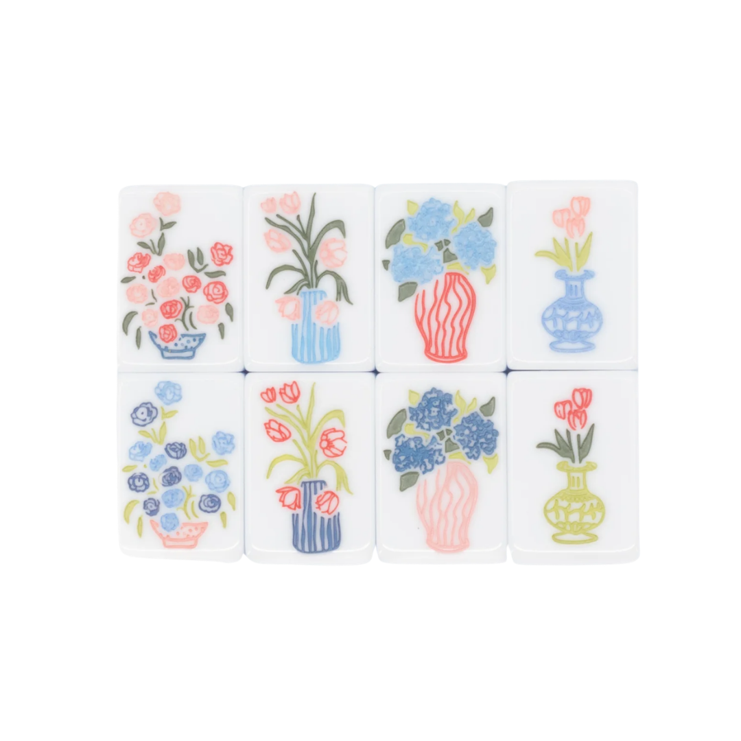Miss Darling Cameo Blue Tiles - Miss Mahjong