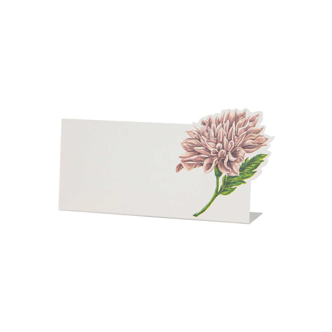 Dahlia Place Card