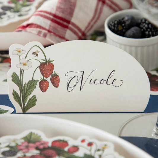 Wild Berry Place Card