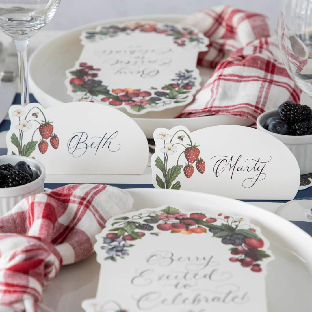 Wild Berry Place Card