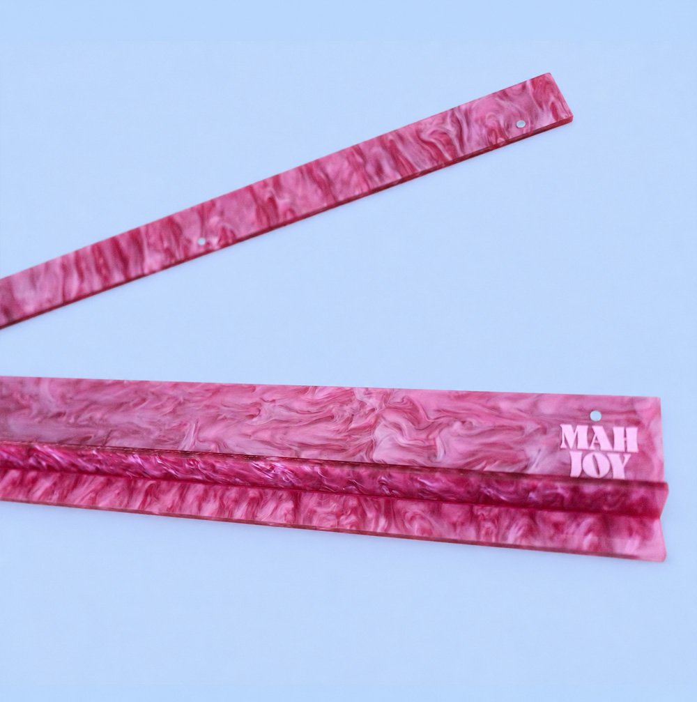 Pink Candy Mahjoy Racks Set of 4