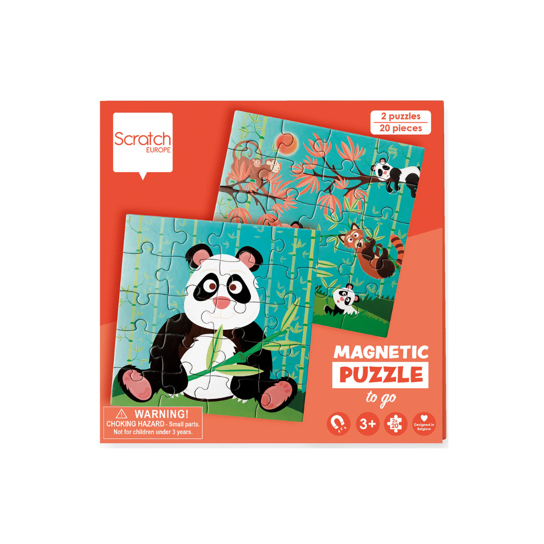 Magnetic Puzzle Book To go PANDA