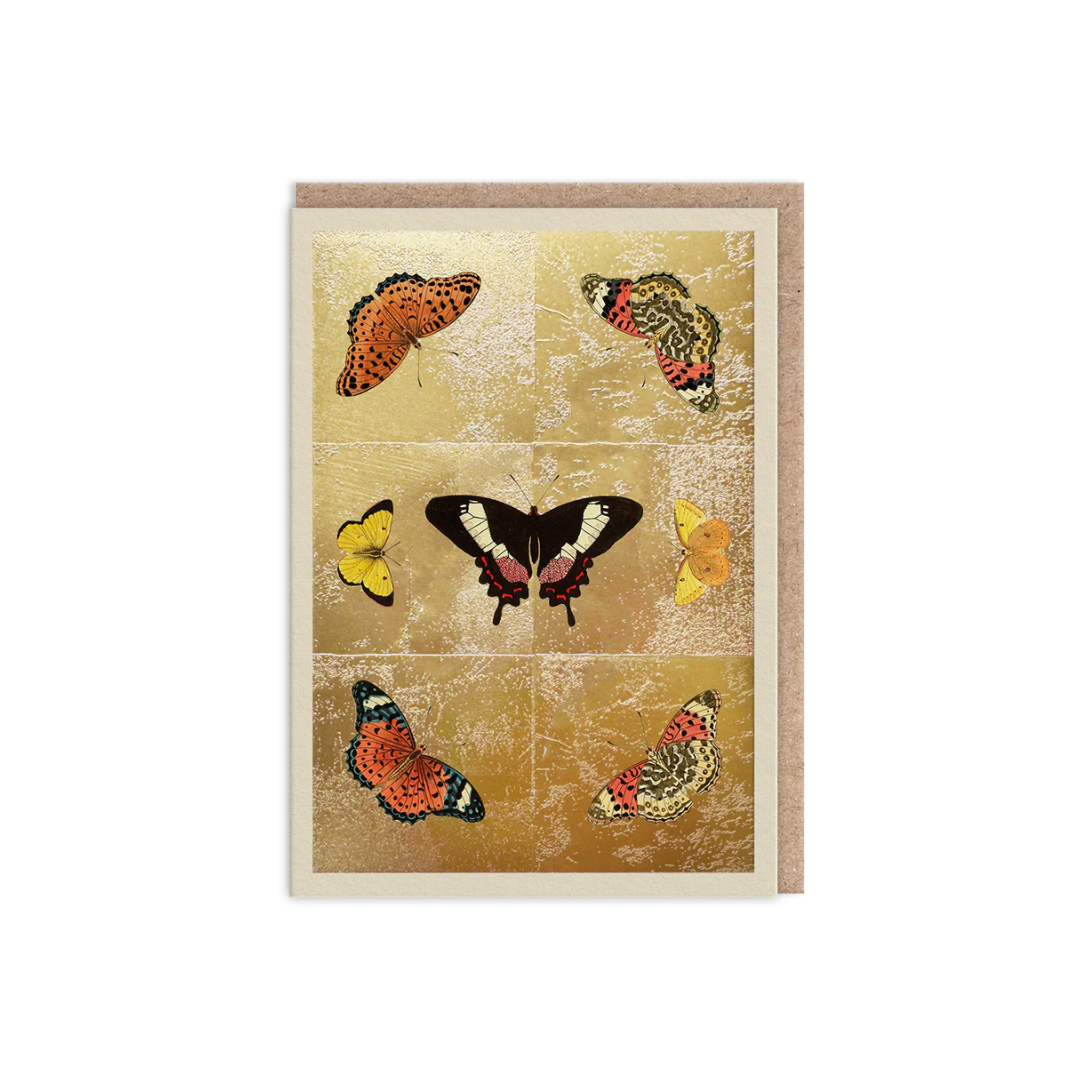 Butterfly Symmetry Greeting Card