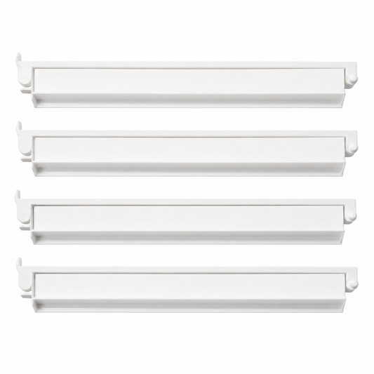 White Mahjoy Racks Set of 4