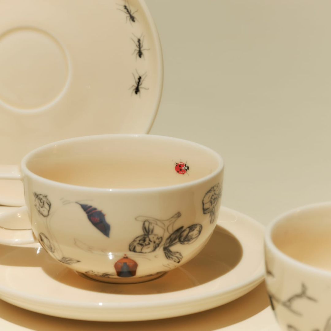 Set de Tazas Bichos - Healthy Corde