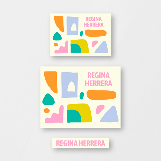 Abstract Shapes Stickers