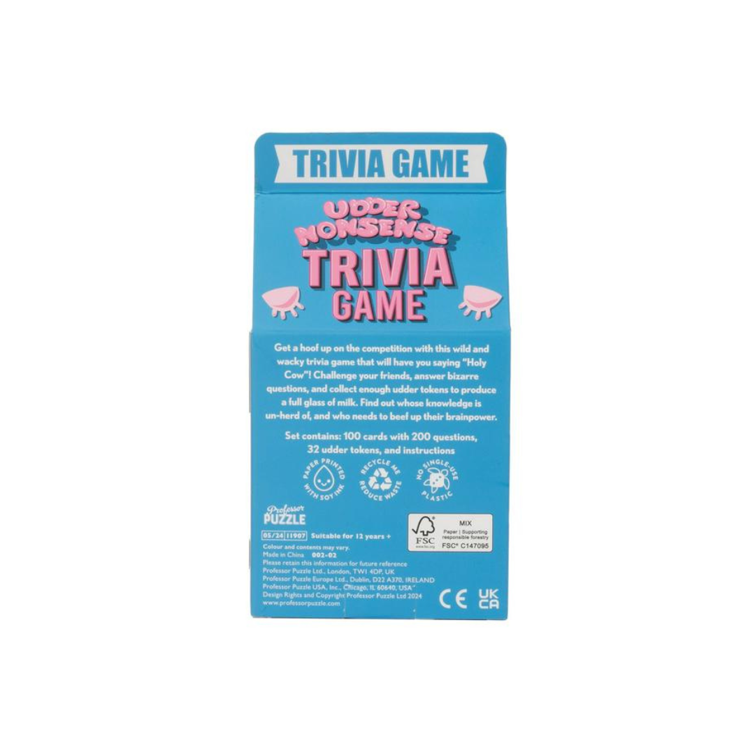 DG-Udder Nonsense Trivia