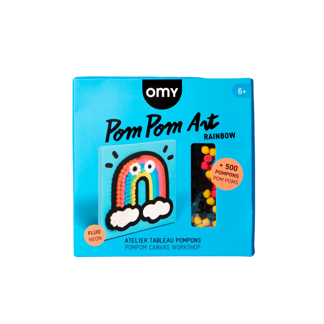 Pom Pom Art - Rainbow