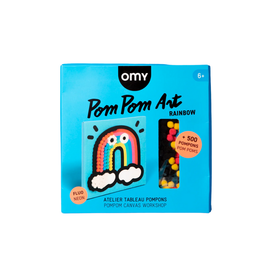 Pom Pom Art - Rainbow
