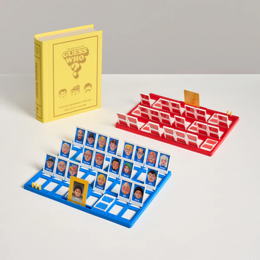 Guess Who  Vintage Bookshelf Edition