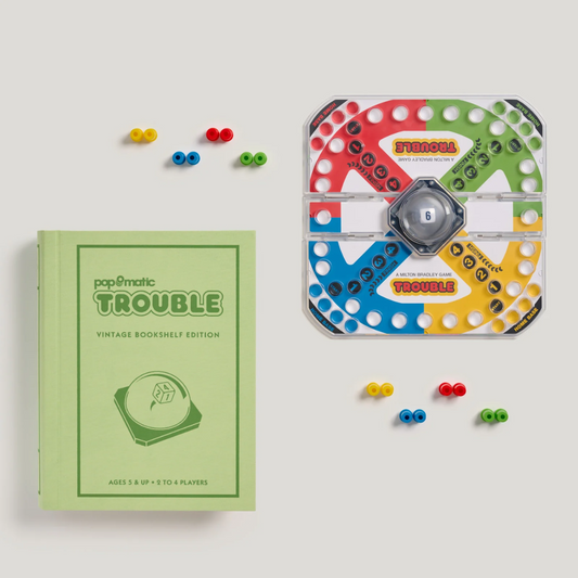 Trouble Vintage  Bookshelf Edition