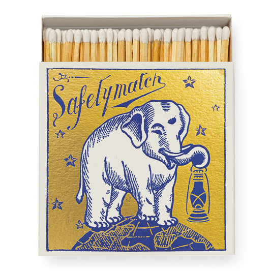 Match Box - Gold Elephant