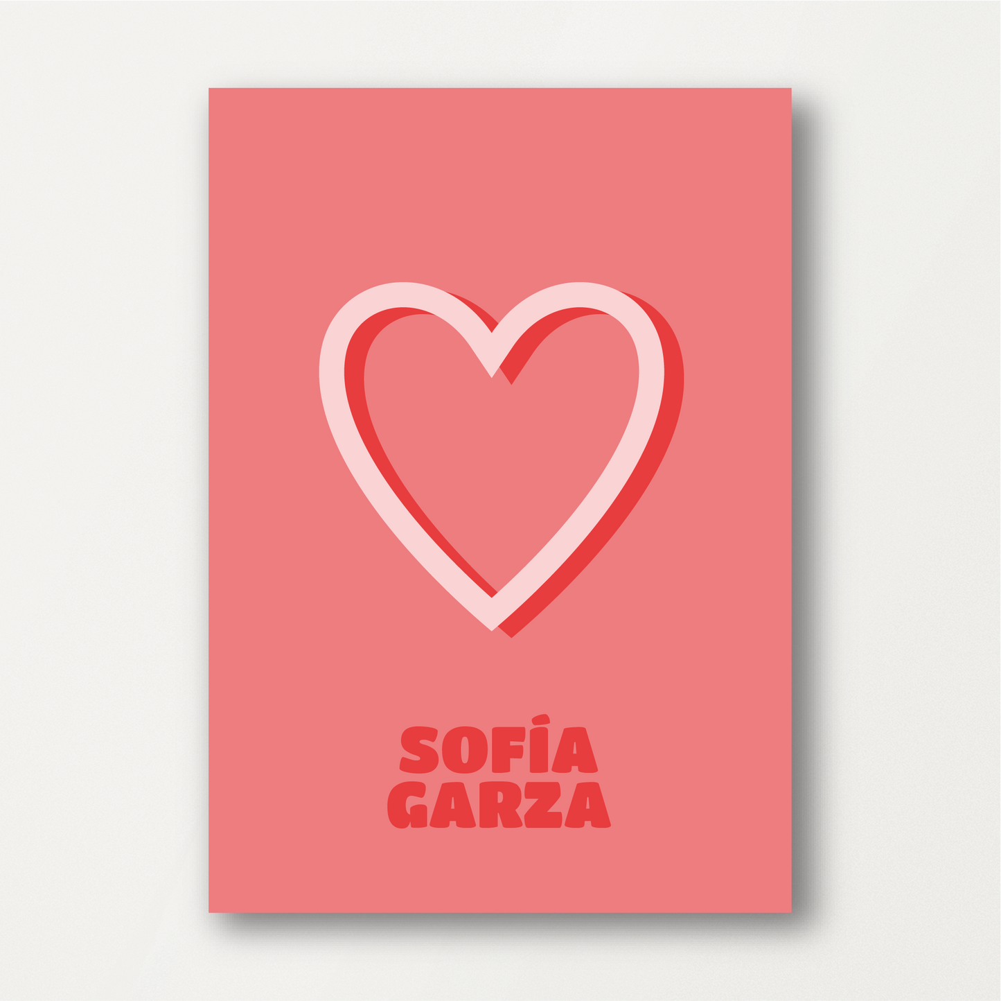 TARJETA ROSA SAN VALENTINE 