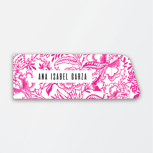 Peony Floral Pink Money Holder