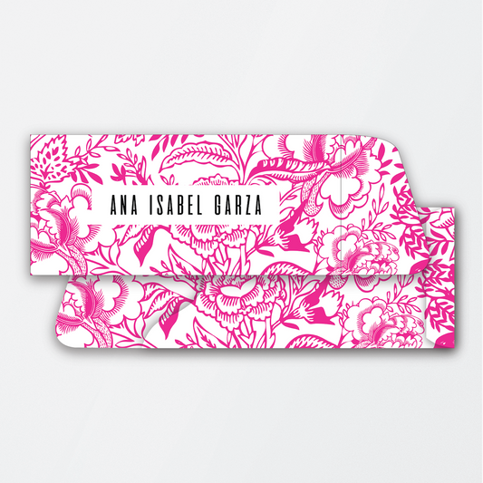 Peony Floral Pink Money Holder