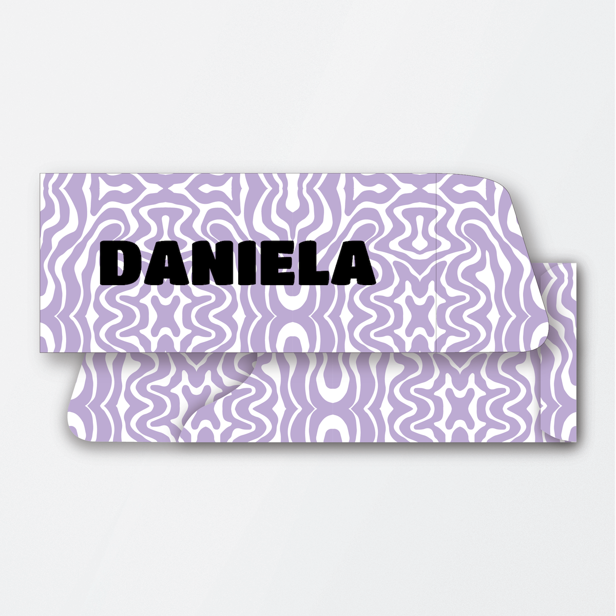 Purple Retro Money Holder