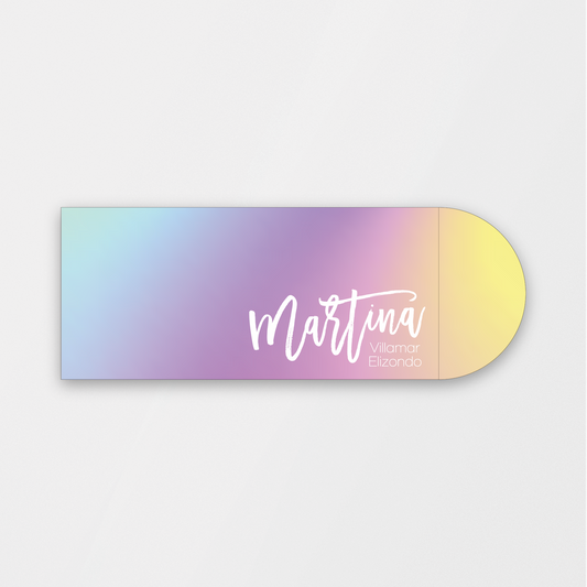 Rainbow Gradient Money Holder