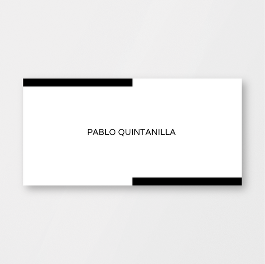 Black Bars Envelope