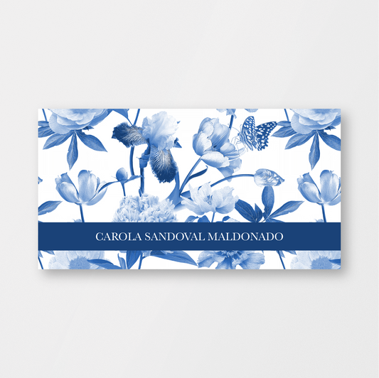 Bloom & Blue Envelope