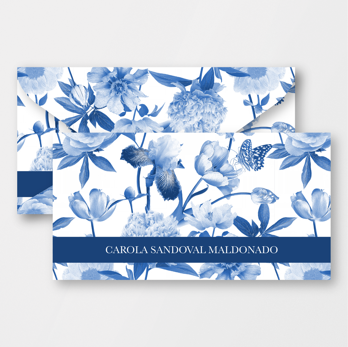 Bloom & Blue Envelope