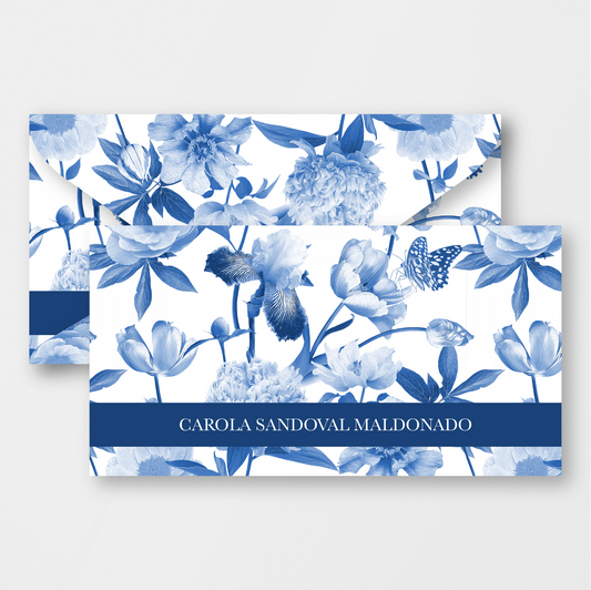 Bloom & Blue Envelope